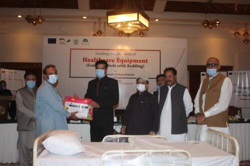 Handing over Ceremony of healthcare Material in Balochistan