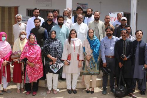 Media Visit in Quetta to Highlight Implementation of Competency-based Training